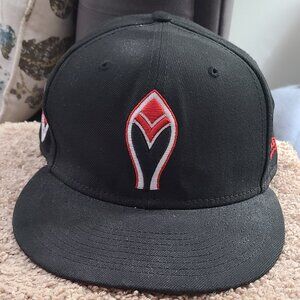 Atlanta Braves Hank Aaron 715 Home Runs 40th Anniversary Hat 59FIFTY Sz 7 1/2